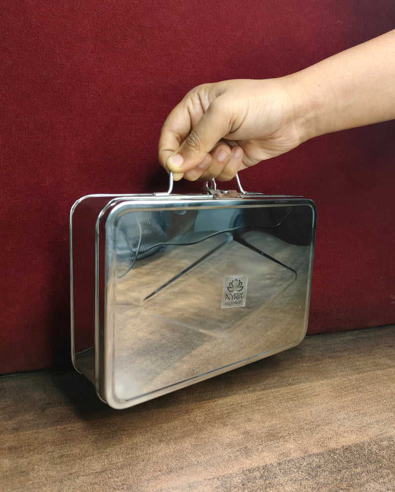 Stainless Steel Multi-Purpose Cash/Storage Box – Storage Container