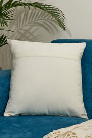 Nurture India Tufted Embroidered Cushion Cover 16x 16-Inch
