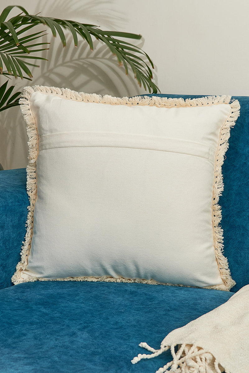 Nurture India Garden Flowers Cotton Cushion Cover