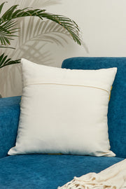 Nurture India Bohemian Floral Tufted Cushion Cover