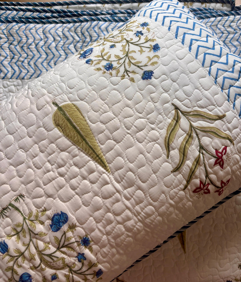 aenak-pink-blue-cypress-boota-handblock-reversible-quilted-cotton-bedcover-set-105x108