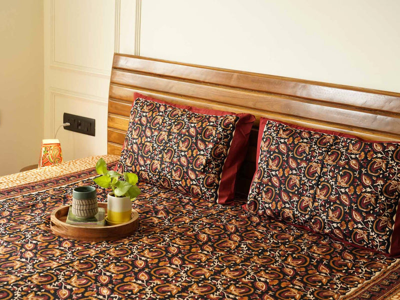 local-kala-kalamkari-kaali-flat-i-fitted-bedsheet-90x108-inches
