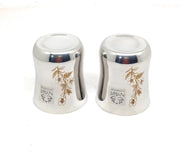 Stainless Steel Laser-Printed Goblet Glass Set – Drinking Tumbler