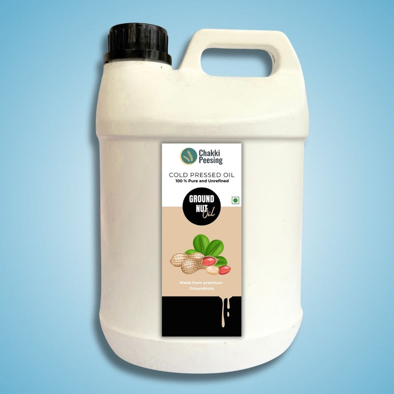 Chakki Peesing Cold Pressed Groundnut Oil