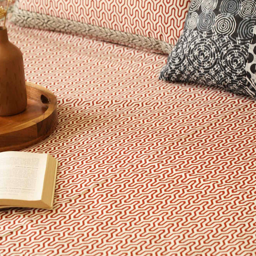 local-kala-royal-red-flat-i-fitted-bedsheet-90x108-inches