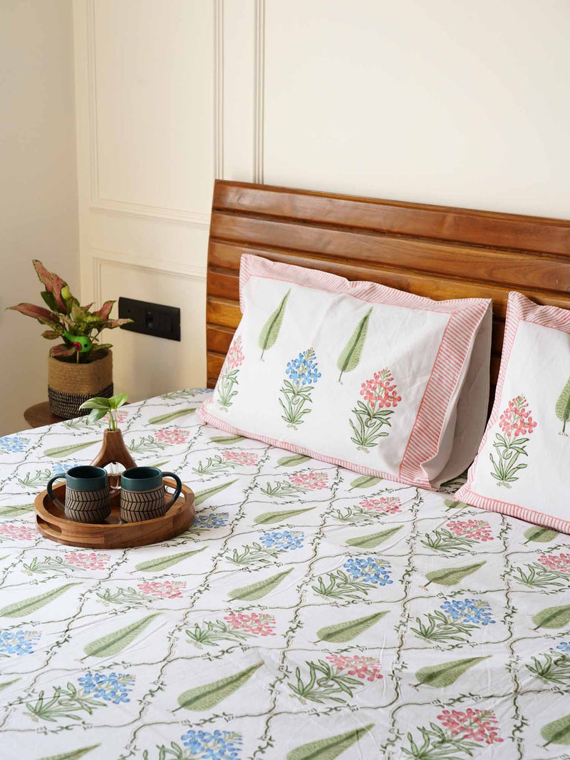 local-kala-mughal-garden-hand-block-bedsheet-90x108-inches