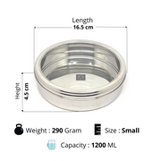 Stainless Steel Storage-Box with See Through Lid – Storage Container