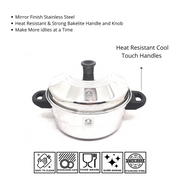 Stainless Steel Idli Cooker - 5 Plates – Idli Steamer