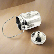 Stainless Steel Barni Milk Pot/Dolchi with Lid – Kitchen Utensil