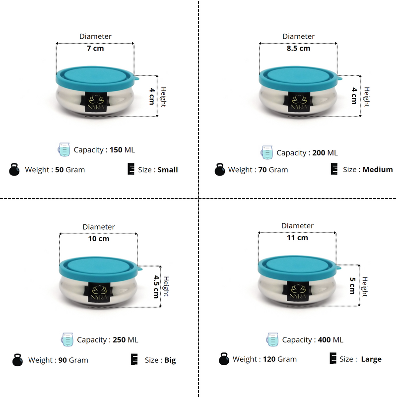Premium Stainless Steel Food Storage Container – Storage Container