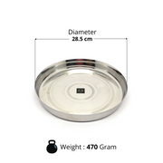 Stainless Steel Traditional Dinner/Lunch Thali – Kitchen Utensil