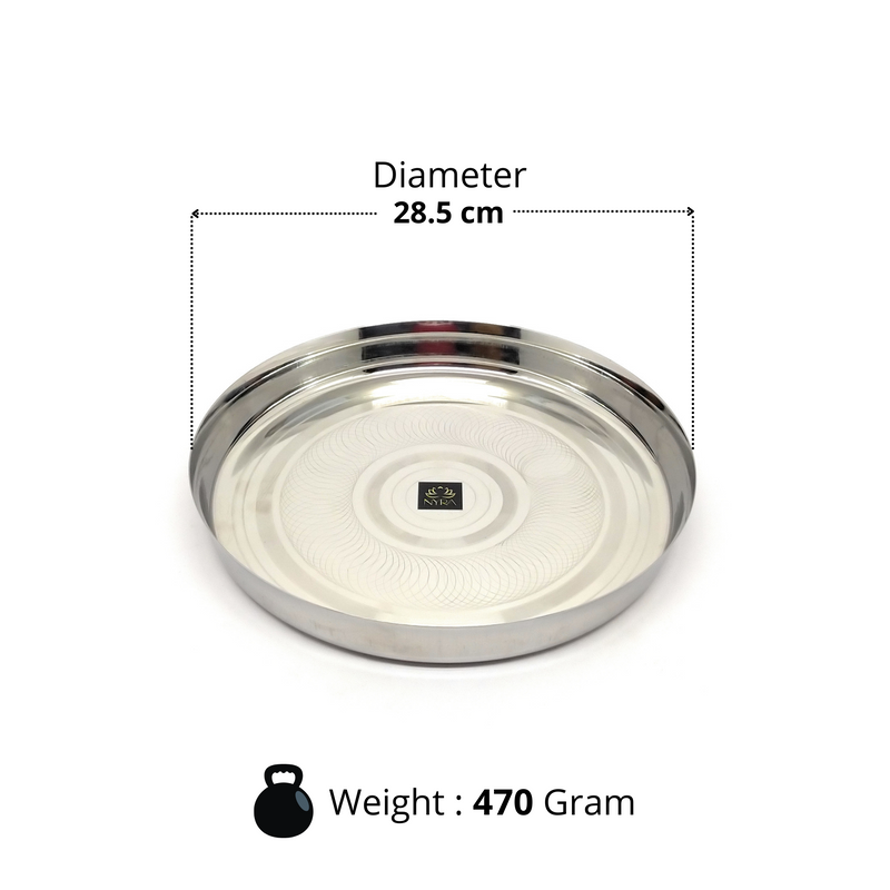 Stainless Steel Traditional Dinner/Lunch Thali – Kitchen Utensil