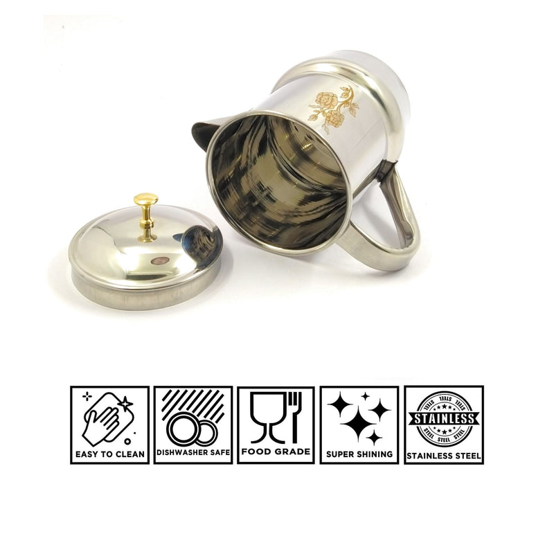 Stainless Steel Tea/Coffee Pot – Kitchen Utensil