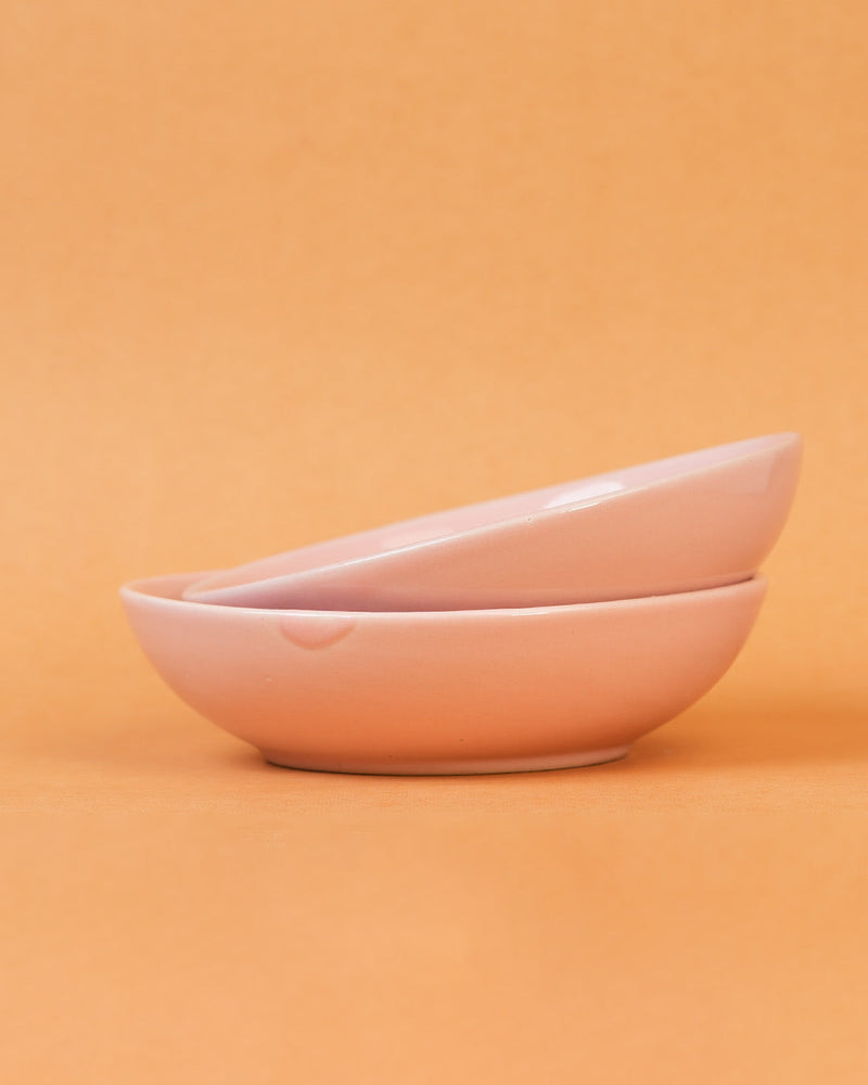 Nurture India Parijat Postcard Ceramic Bowl 2-Piece Set