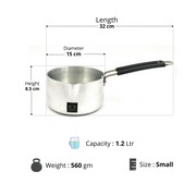 Aluminum Induction Sauce Pan 