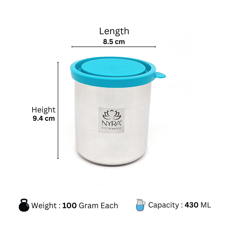 Stainless Steel Leak-Proof Glass with Lid – Drinking Tumbler