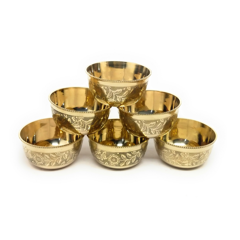 Traditional Brass/Peetal Katori – Serving Bowl