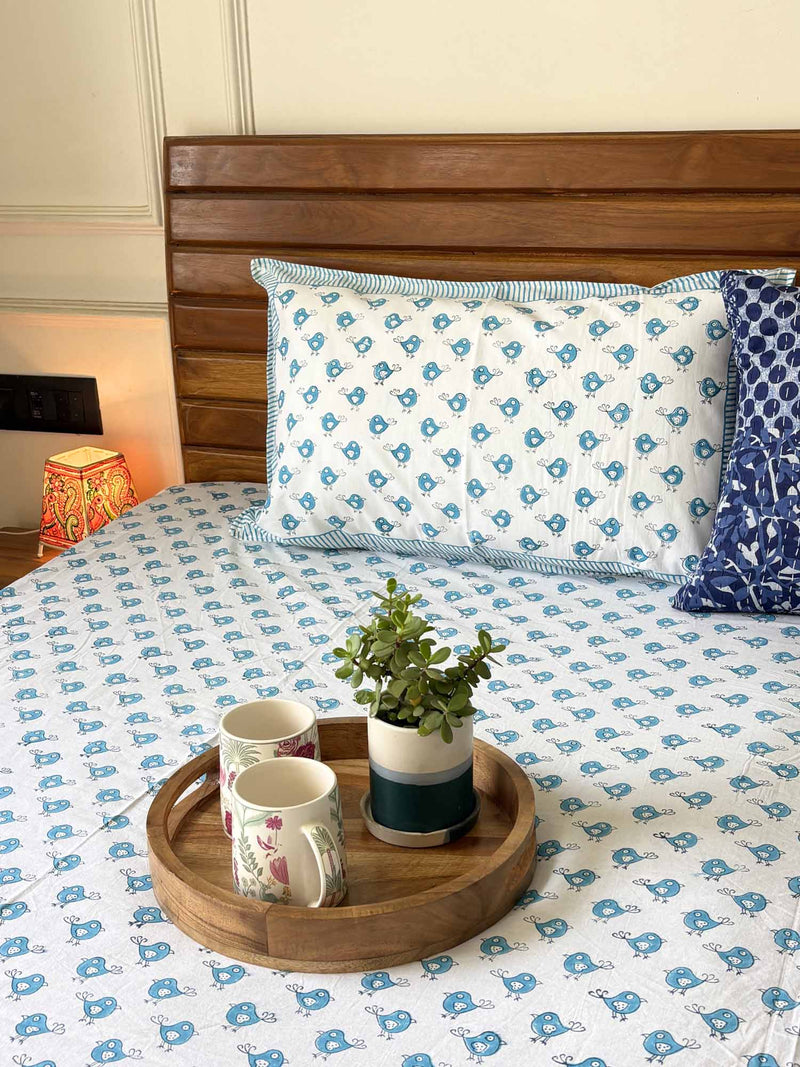local-kala-blue-bird-hand-block-print-bedsheet-90x108-inches