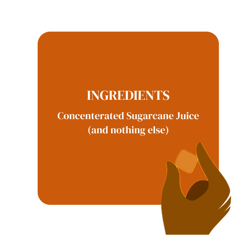 Gudworld Jaggery Cubes – Bite Size Cane Sugar Sweetener (8.82 oz)