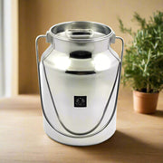 Premium Stainless Steel Milk & Oil Container with Lid  – Storage Container