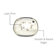 Stainless-Steel Full-Size Lunch/Dinner Plates  – Kitchen Utensil