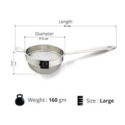 Stainless Steel Liquid Filter/Strainer – Kitchen Utensil