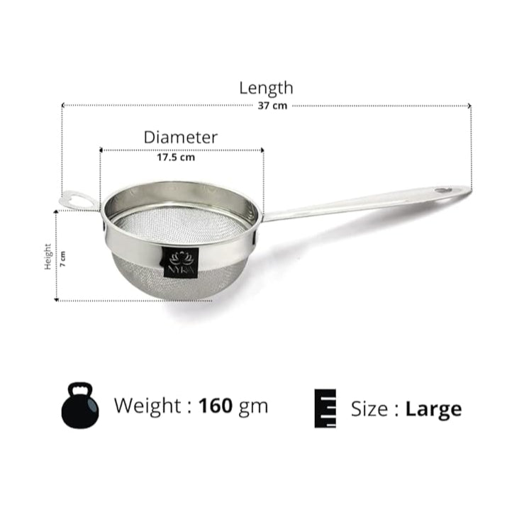 Stainless Steel Liquid Filter/Strainer – Kitchen Utensil