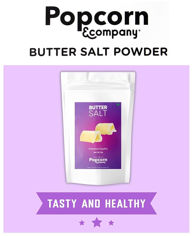 Butter Popcorn Seasoning Salt – 2.2 lb (1 kg)