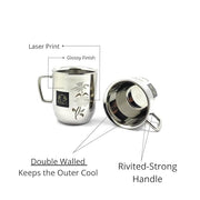 Stainless Steel Glossy Finish Cups  – Kitchen Utensil