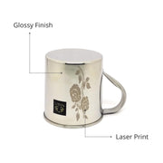 Stainless Steel Laser Printed Mug with Glossy Finish – Coffee Mug