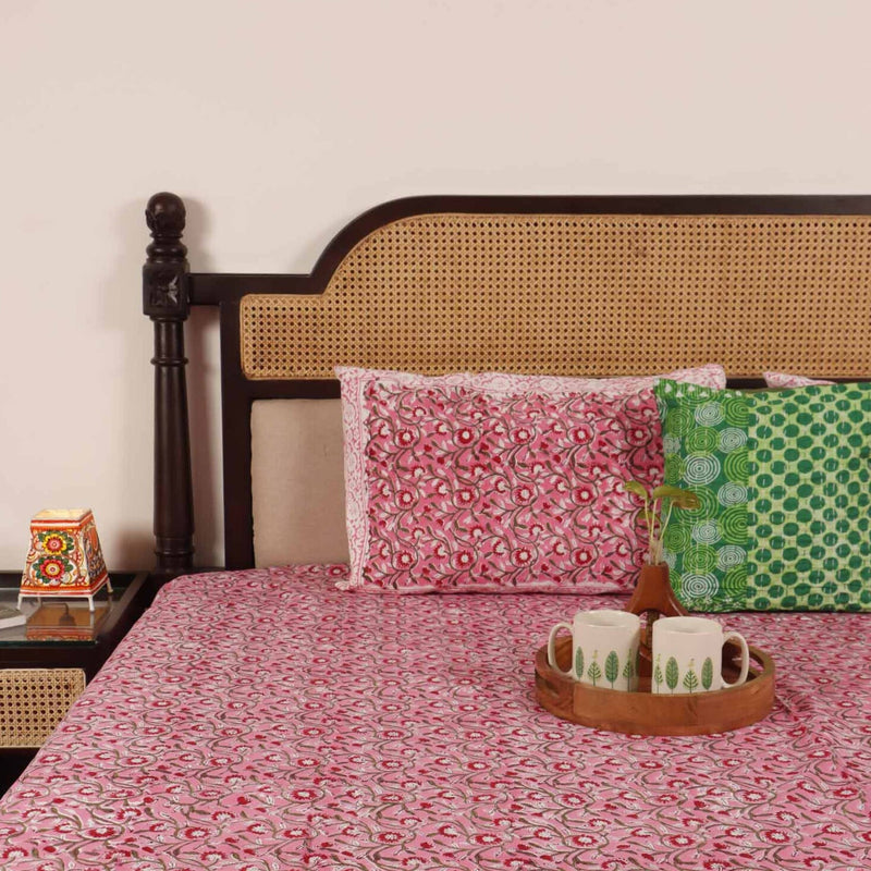 local-kala-jugni-pink-hand-block-print-bedsheet-90x108-inches