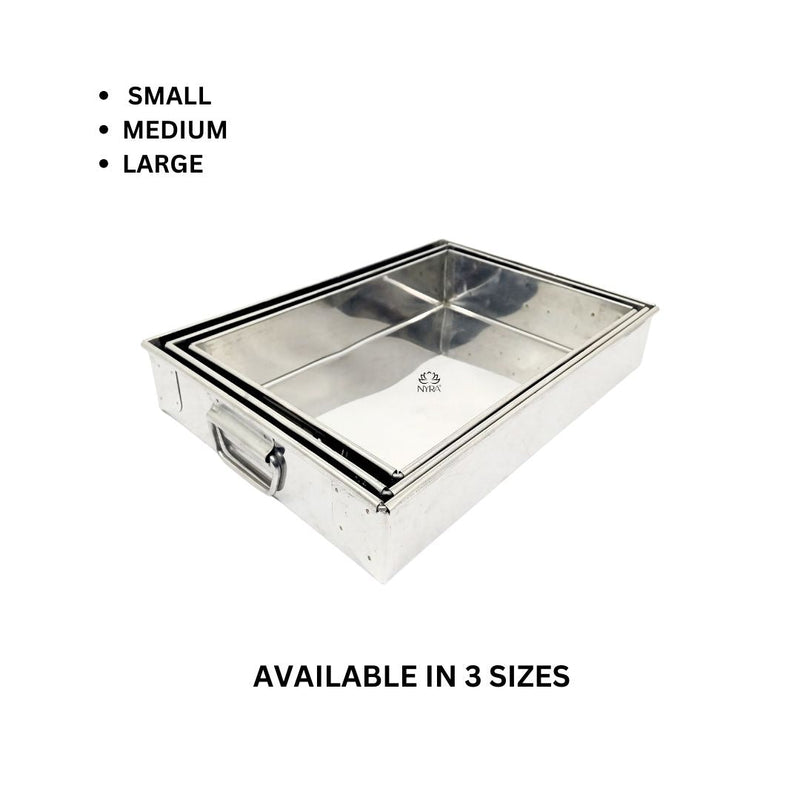 Stainless Steel Handle Serving Tray – Serving Tray