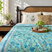 local-kala-piku-blue-single-bed-razai-comforter