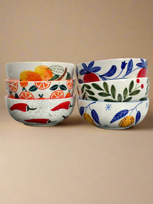 Nurture India Multi Color Art Small Bowls