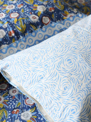 local-kala-starry-night-hand-block-bedsheet-100x108-inches