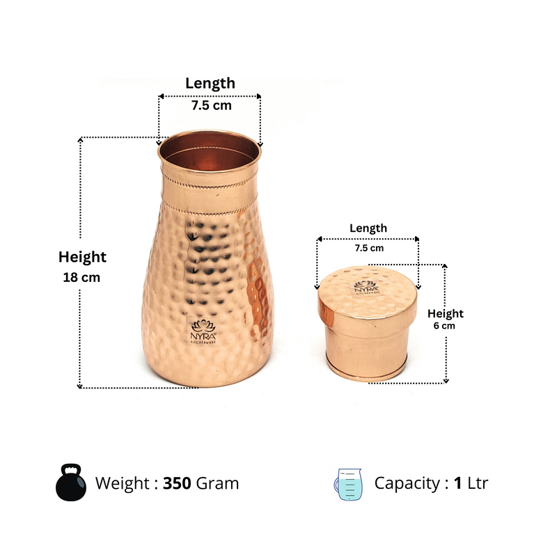 Pure Copper/Tamba Water Bottle – Water Bottle
