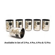 Stainless Steel Tumbler/Glass Set – Drinking Tumbler