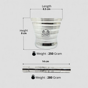 Premium Stainless Steel Mortar & Pestle Set/Khalbatta/Imam Dasta - 3 sizes – Kitchen Utensil