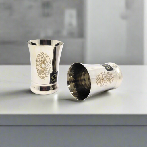 Stainless Steel Heavy Gauge Glass/Tumbler with Permanent Laser Design – Drinking Tumbler