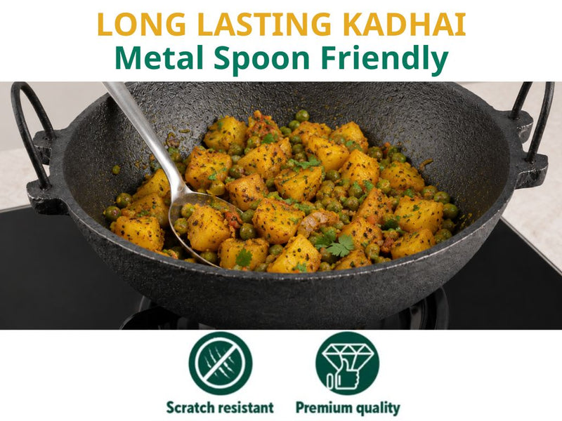 Cast Iron Kadai Combo