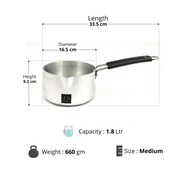 Aluminum Induction Sauce Pan 