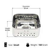 Premium Stainless Steel-square Paneer Maker  – Press Mould
