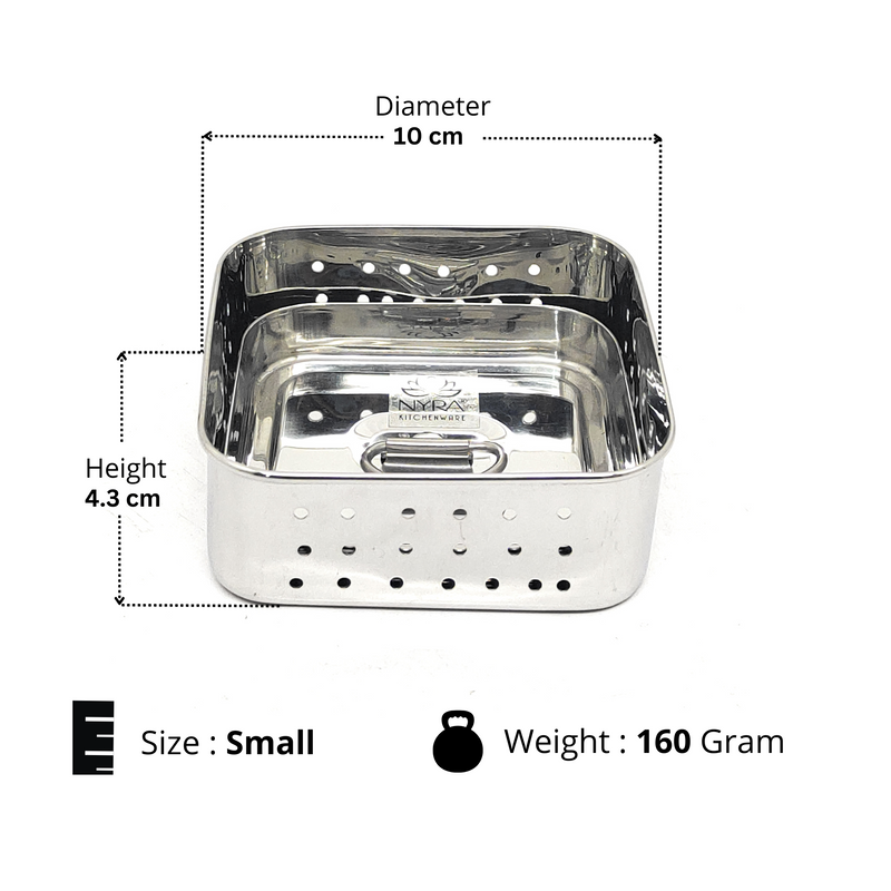 Premium Stainless Steel-square Paneer Maker  – Press Mould