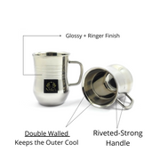 Stainless Steel Tea & Coffee Mugs – Kitchen Utensil