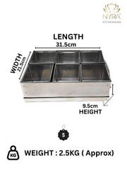 Stainless Steel Commercial Masala Dani – Kitchenware