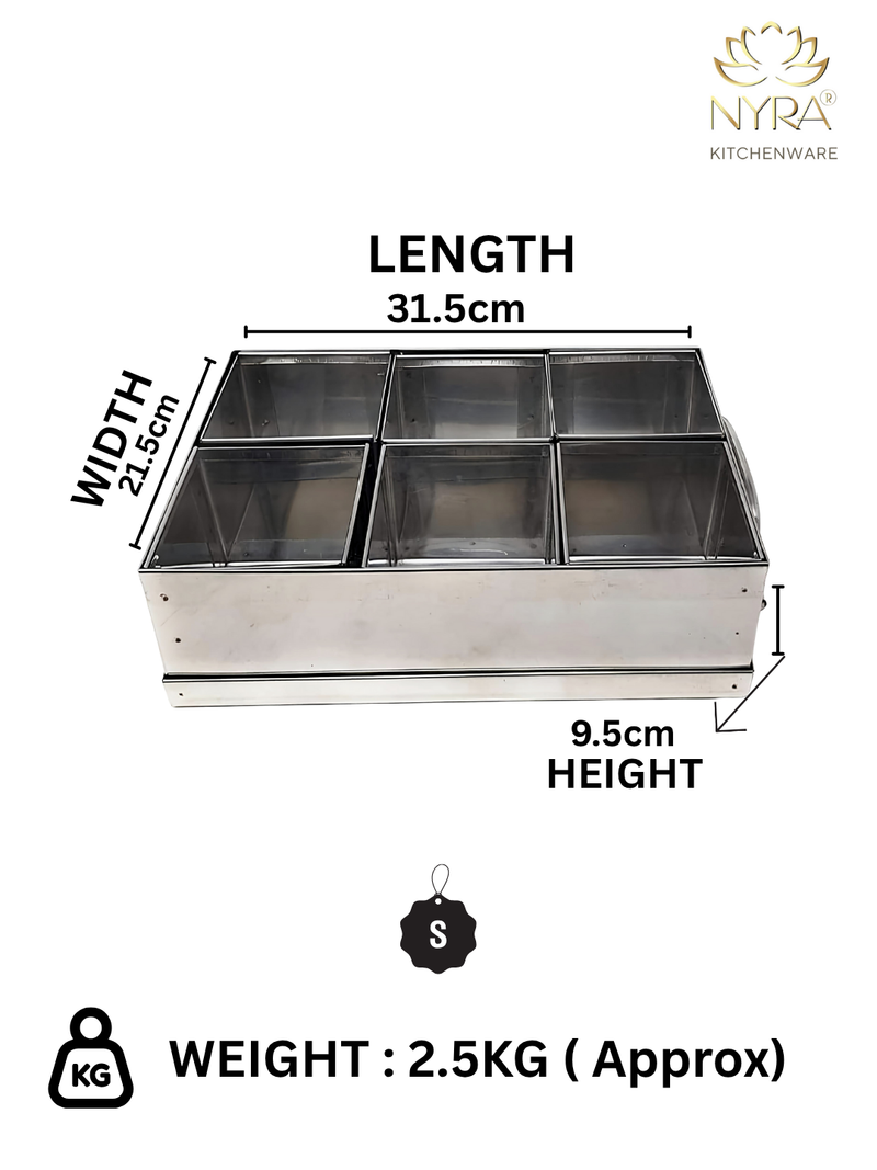 Stainless Steel Commercial Masala Dani – Kitchenware