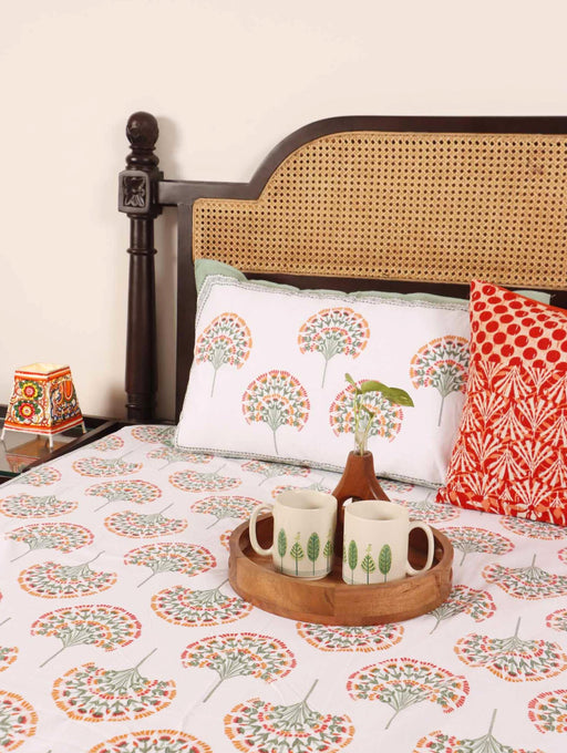 local-kala-peacock-green-cotton-bedsheet-108x108