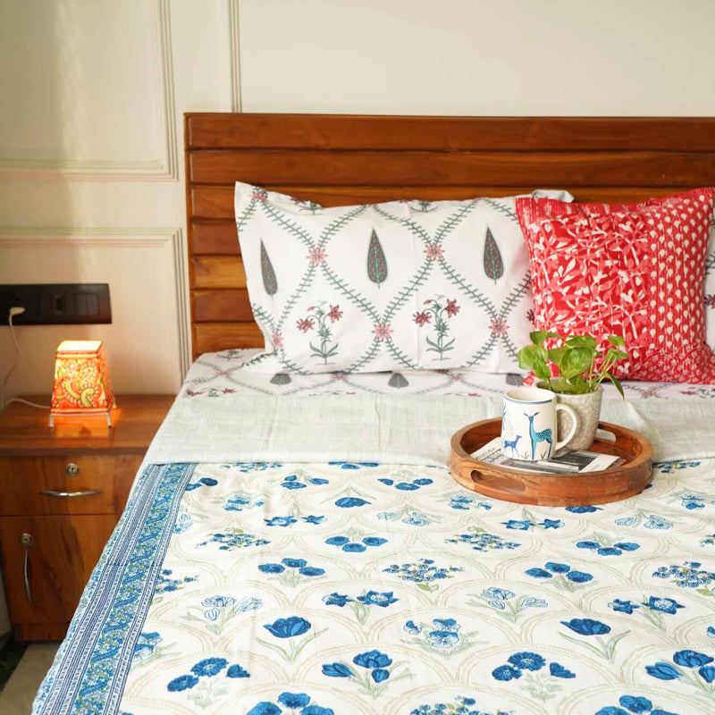 local-kala-double-bed-reversible-mul-dohar-ambarsariya-blue