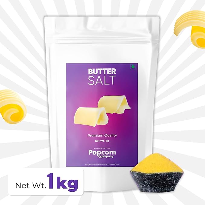 Butter Popcorn Seasoning Salt – 2.2 lb (1 kg)