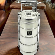 Stainless Steel 4-Tier Tiffin Box – Storage Container